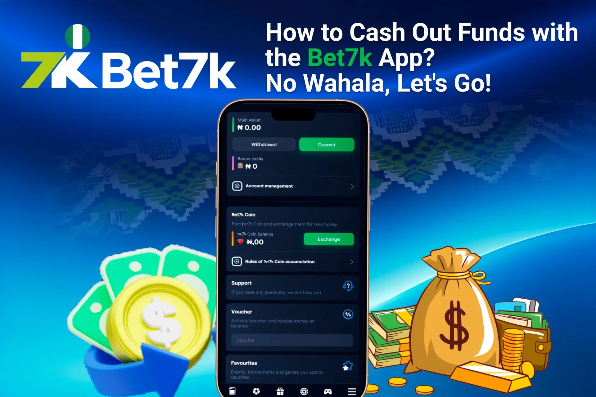 Registration process on the Bet7K mobile app with social login options