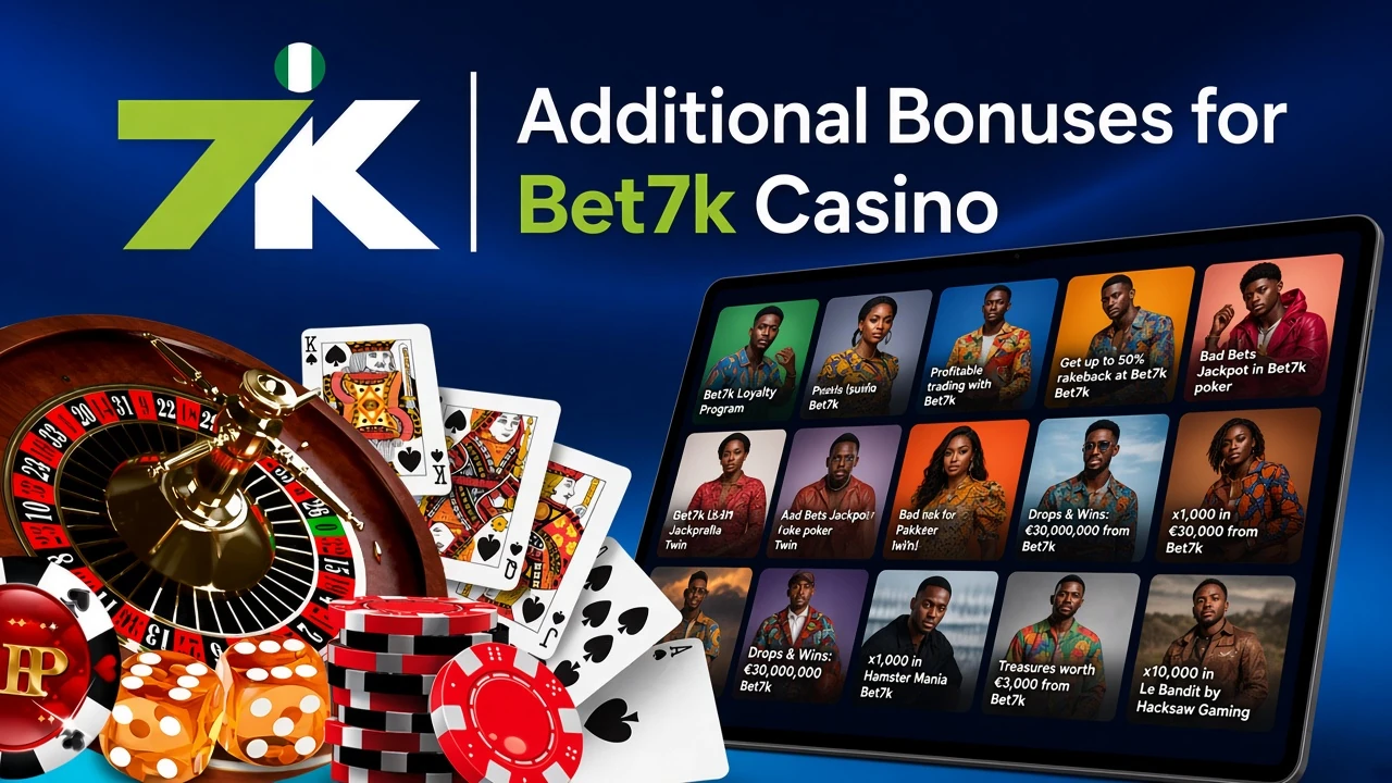 Mobile app showing casino game offers like loyalty program and free spins with poker chips and cards
